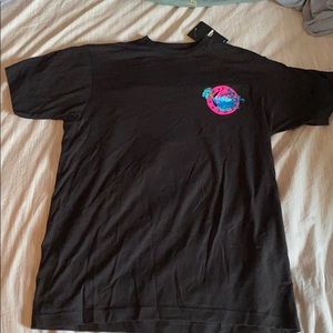 Black short sleeved t-shirt
